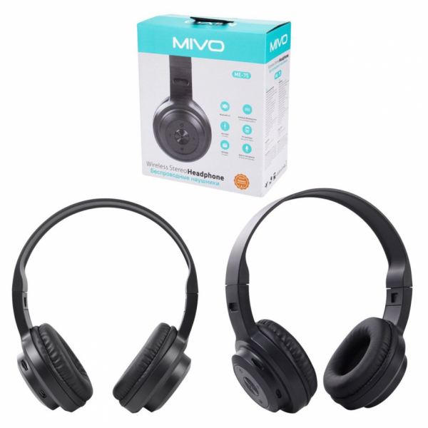 Mivo наушники ME-75 беспроводные наушники Bluetooth  оптом