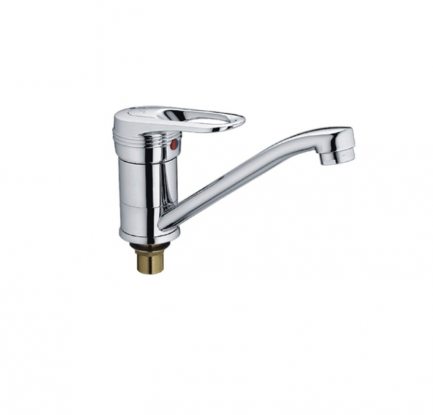 Ledeme L4556-2 Смеситель для кухни (средний излив) (латунь)  *    оптом