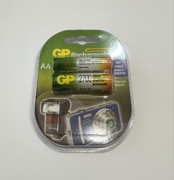 GP батарейка аккум. R-06 2700 mA 2бл.\20\200 оптом GP батарейка аккум. R-06 2700 mA 2бл.\20\200 оптом