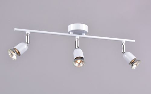 Светильник РС20724 WT+CR/3C "Фэнтази" (металл,  3*GU10) п/ос	 оптом