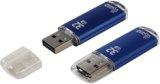Smartbuy флешка 32 GB USB 2.0 V-Cut Blue оптом
