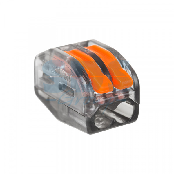 REXANT 07-5252-1 клемма 2-проводная зажимная прозрачная (0,08-2,5 (4) мм²) (50/500) оптом REXANT 07-5252-1 клемма 2-проводная зажимная прозрачная (0,08-2,5 (4) мм²) (50/500) оптом