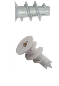 Анкер (дюбель) DRIVA NYLON (5 шт) пакетик (дрива) 1/10  оптом