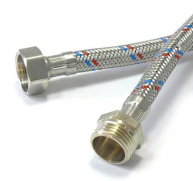 Ledeme 40см гибкая подводка д/воды гайка-штуцер L92-4 (10/200) * оптом Ledeme 40см гибкая подводка д/воды гайка-штуцер L92-4 (10/200) * оптом