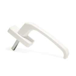 Ручка оконная металлическая HERMO прямоугольная-квадратная (белая) хит продаж!!! оптом