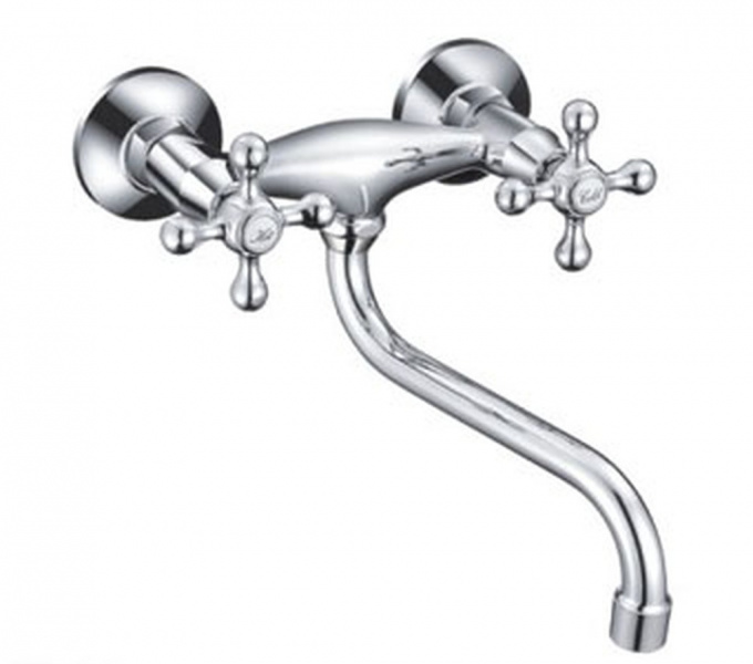 Ledeme L4608 Смеситель для кухни настенный (латунь) (1/20)  * хит продаж!!! оптом