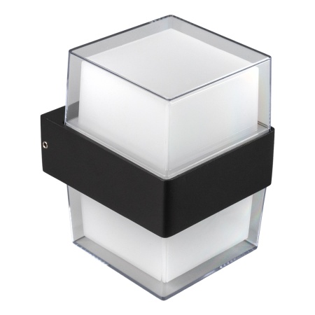 Smartbuy светильник уличный настенный CUBE 12Вт Smartbuy 3000К IP65 черный (SBL16870) оптом