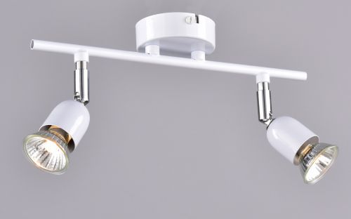 Светильник РС20724 WT+CR/2C "Фэнтази" (металл, 2*GU10) п/ос оптом